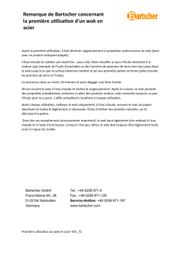 Bartscher A105960 Mode d'emploi