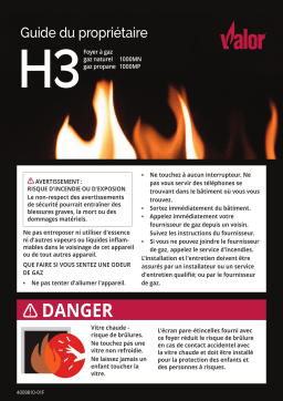 Valor 1000MN/MP Manuel du propriétaire