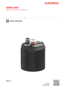 Gemu 44A0 Mode d'emploi