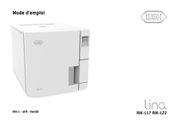 W&H Lina (RIK-1 2020) Mode d'emploi