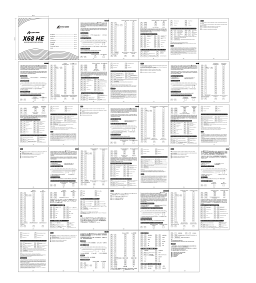 Attack Shark X68 Manuel utilisateur