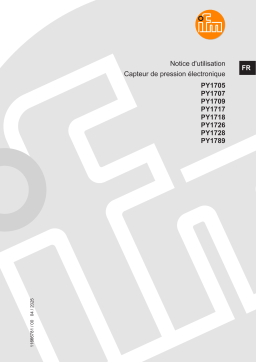 IFM PY1789 Mode d'emploi