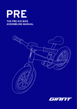 Giant Pre Kid Bike Assembling Manual Manuel utilisateur