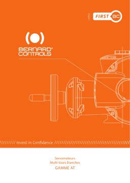 Bernard Controls AT Range Manuel utilisateur