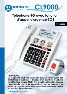 Geemarc CL9000 Mode d'emploi