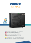 POOLSTAR Pompe &agrave; chaleur Poolex Jet Max Manuel du propri&eacute;taire