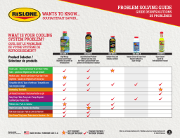 Rislone Hy-Per Cool Cleaner & Super Flush Manuel du propriétaire