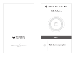 Treasure Garden Halo Manuel utilisateur