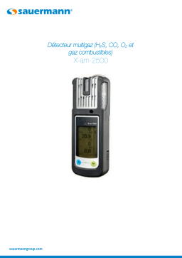 sauermann X-am-2500 Manuel du propriétaire