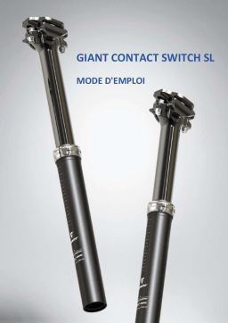 Giant MY26 Contact Switch SL Manuel du propriétaire