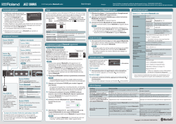 Roland JC-01 Manuel du propriétaire