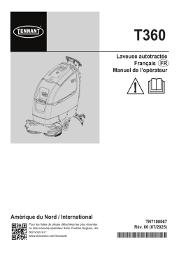 Tennant TN8000534,101010104 Mode d'emploi