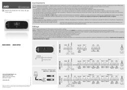 AKO AKO-55624 / 55724 Gas Leak Detection Alarm Manuel utilisateur