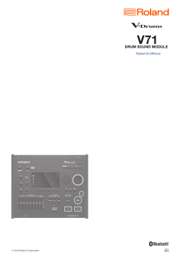 Roland TD713 Manuel utilisateur