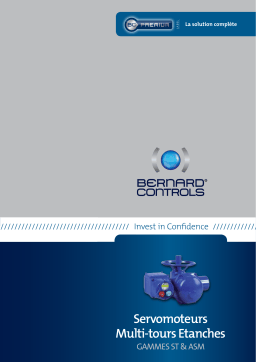 Bernard Controls ST Range Manuel utilisateur