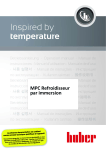 Huber MPC Immersion coolers TC Mode d'emploi