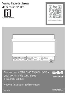 effeff connecteur ePED CMC 1386-CMC-CON. Manuel utilisateur