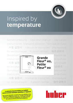 Huber Petite Fleur eo, Grande Fleur eo Mode d'emploi