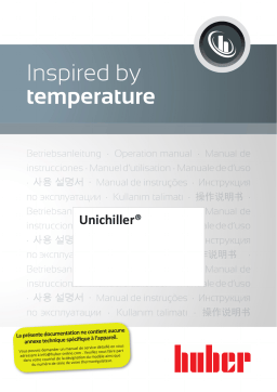Huber Unichiller Mode d'emploi