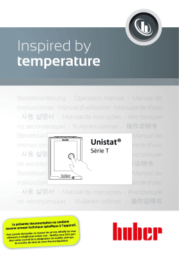 Huber Unistat T-Serie Mode d'emploi