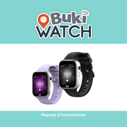 Oxybul Montre téléphone GPS connectée, Buki Mode d'emploi