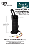 CPS Products SSRV2 Manuel du propri&eacute;taire