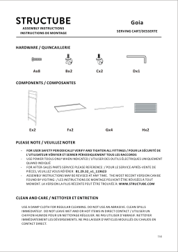 STRUCTUBE GOIA Manuel utilisateur