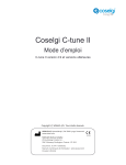 Coselgi C-Tune II 4.9 Mode d'emploi