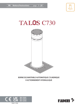 Fadini talos-c730 Manuel utilisateur