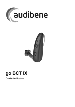 AUDIBENE go BCT 3 IX Mode d'emploi