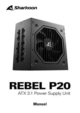 Sharkoon Rebel P20 - Black Manuel du propriétaire