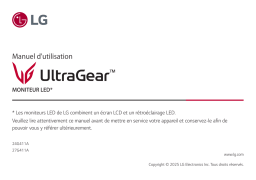 LG 24G411A-B Manuel utilisateur