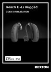 REXTON Reach B-Li Rugged 80 Mode d'emploi
