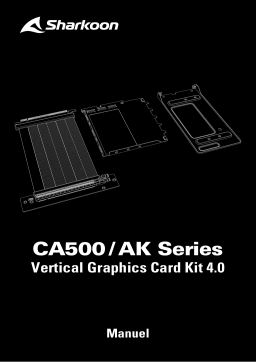 Sharkoon CA500/AK Series VGCK - White Manuel du propri&eacute;taire