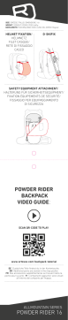 Ortovox Powder Rider  Mode d'emploi