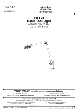 Safco TWTYP5 Manuel utilisateur