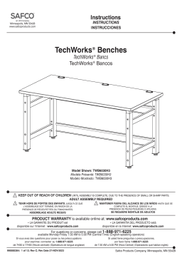 Safco TWTYP4 Manuel utilisateur