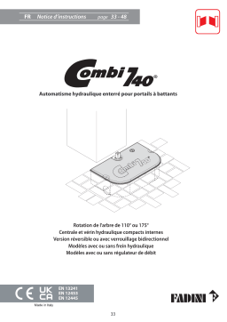Fadini Combi740 Manuel utilisateur