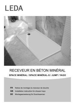 Leda RECEVEUR CARRÉ SPACE MINÉRAL S Mode d'emploi