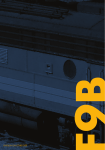 Rapido F7B &amp; F9B Locomotive Mode d'emploi
