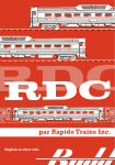 Rapido Absolute RDC Project Mode d'emploi