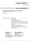 Haas+Sohn GENUA Guide d'installation