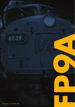 Rapido Canadian National FP9A Mode d'emploi