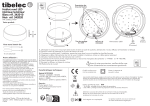 Tibelec 34201-34202 Mode d'emploi