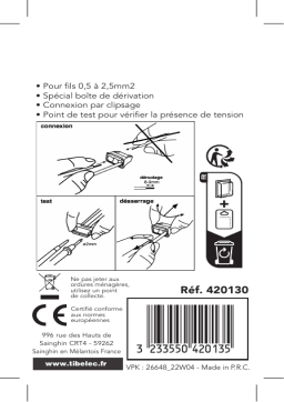 Tibelec 42043 Mode d'emploi