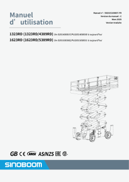 Sinoboom 5389RD-1623RD Mode d'emploi