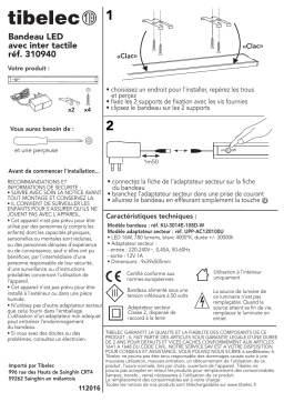 Tibelec 31094 Mode d'emploi