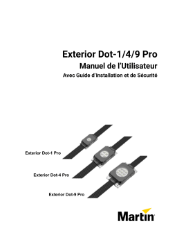 Martin Exterior Dot-1/4/9 Pro Manuel utilisateur