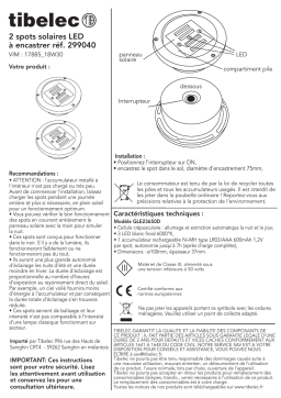 Tibelec 29904 Mode d'emploi
