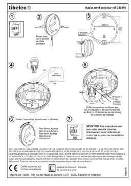 Tibelec 34091 Mode d'emploi